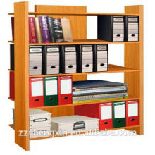 Prateleira de livros de madeira de MDF Quatro camadas para casa ou escritório